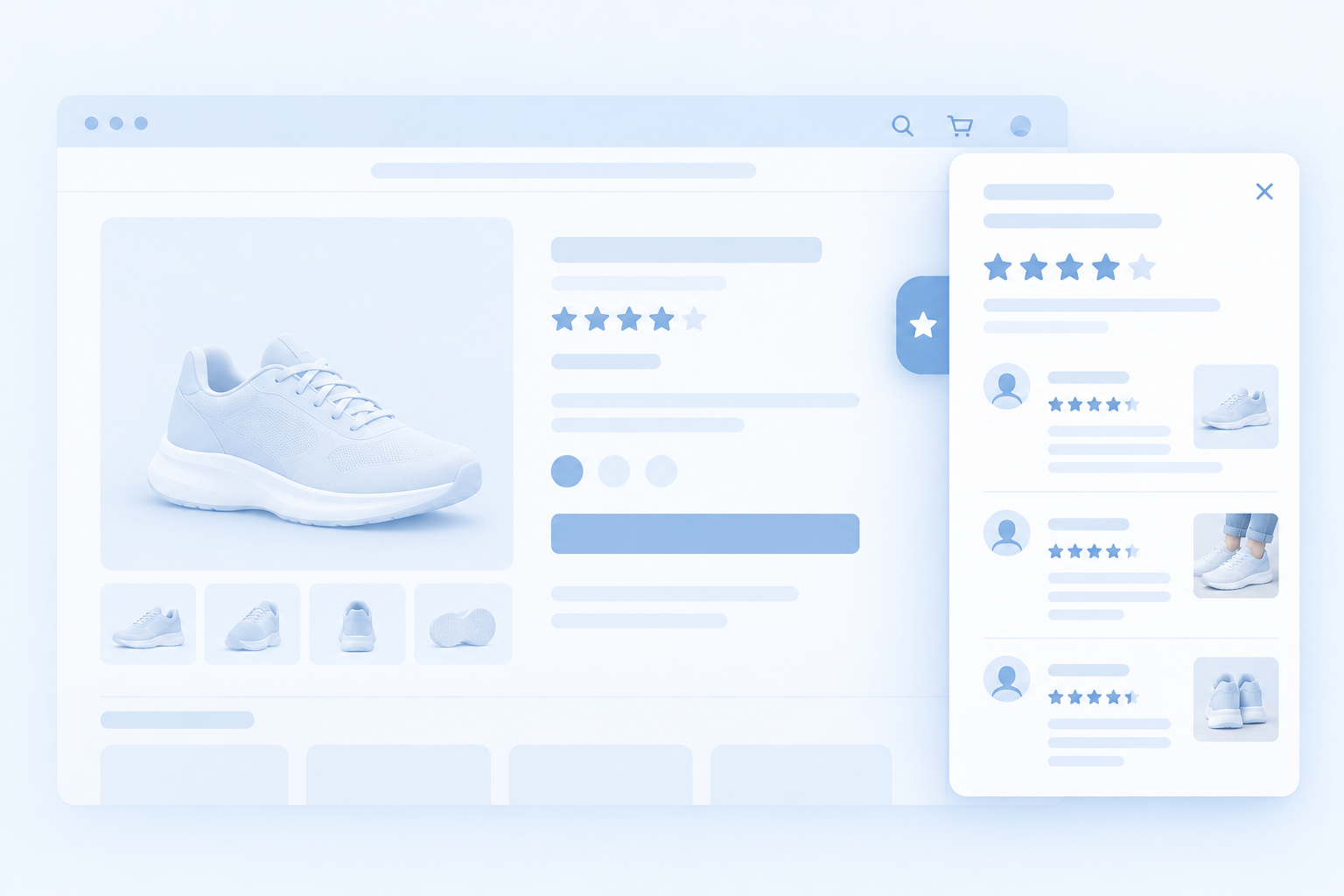 Side Reviews Tab preview
