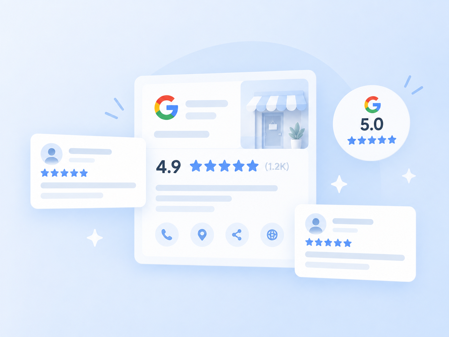 Google Reviews preview