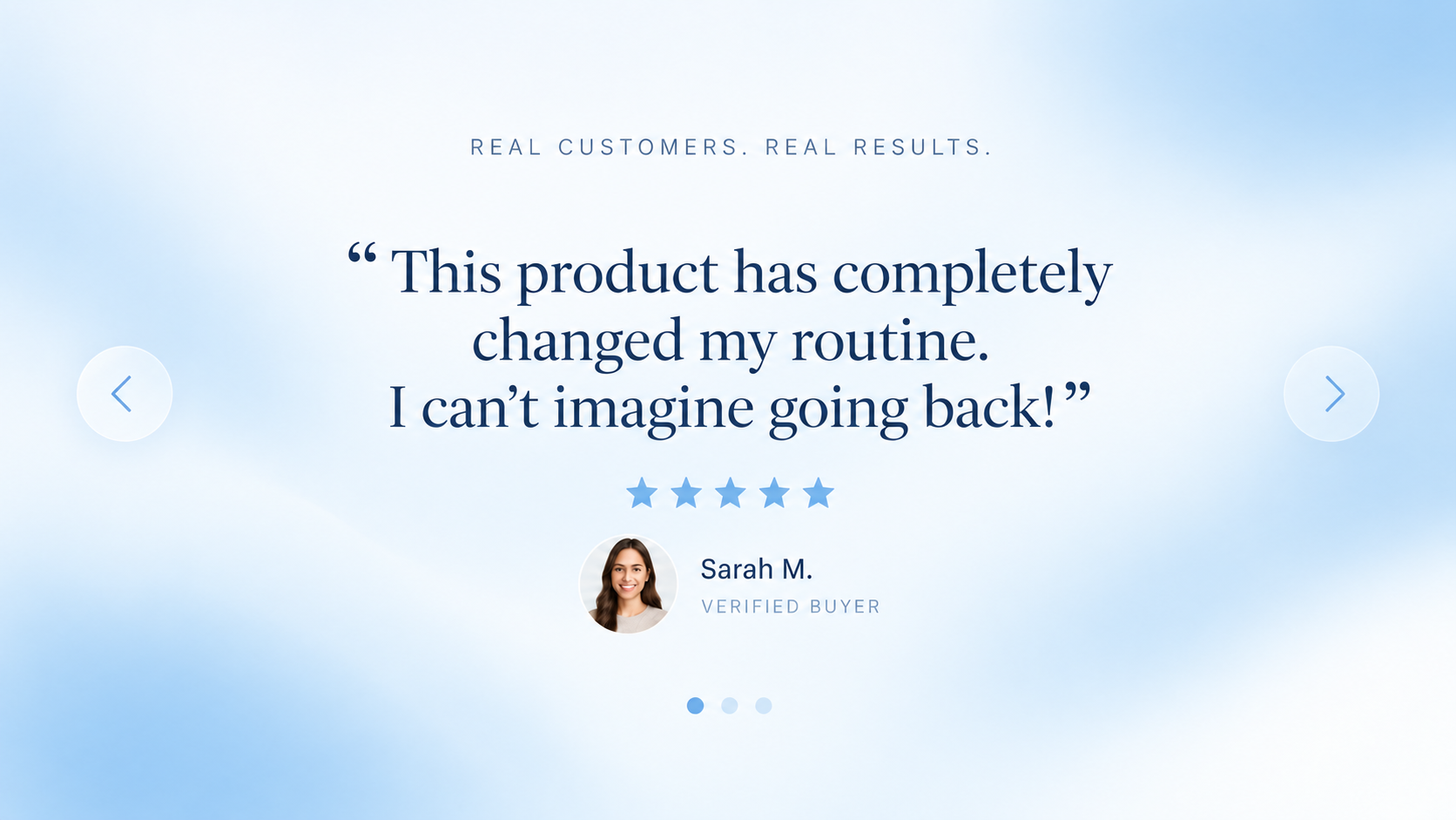 Big Quote Slider preview