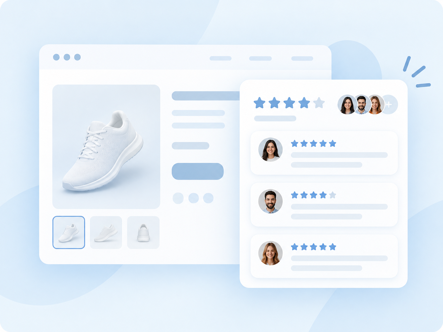 Product Reviews (display only) preview