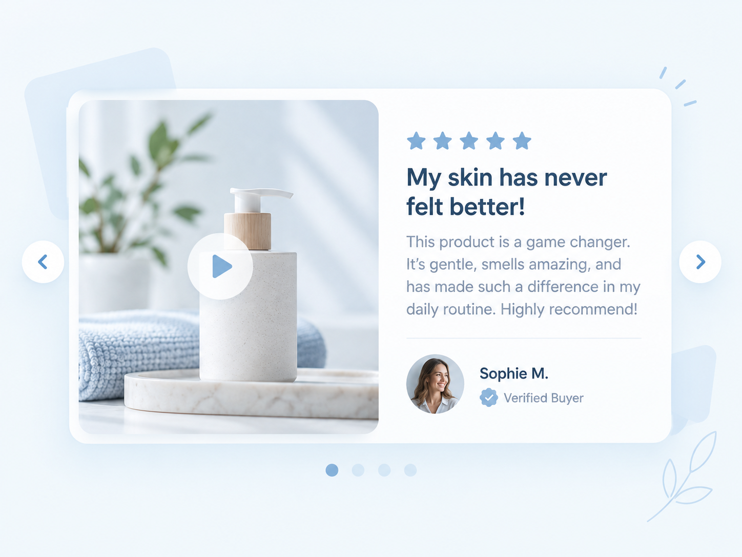 Photo + Review Slider preview